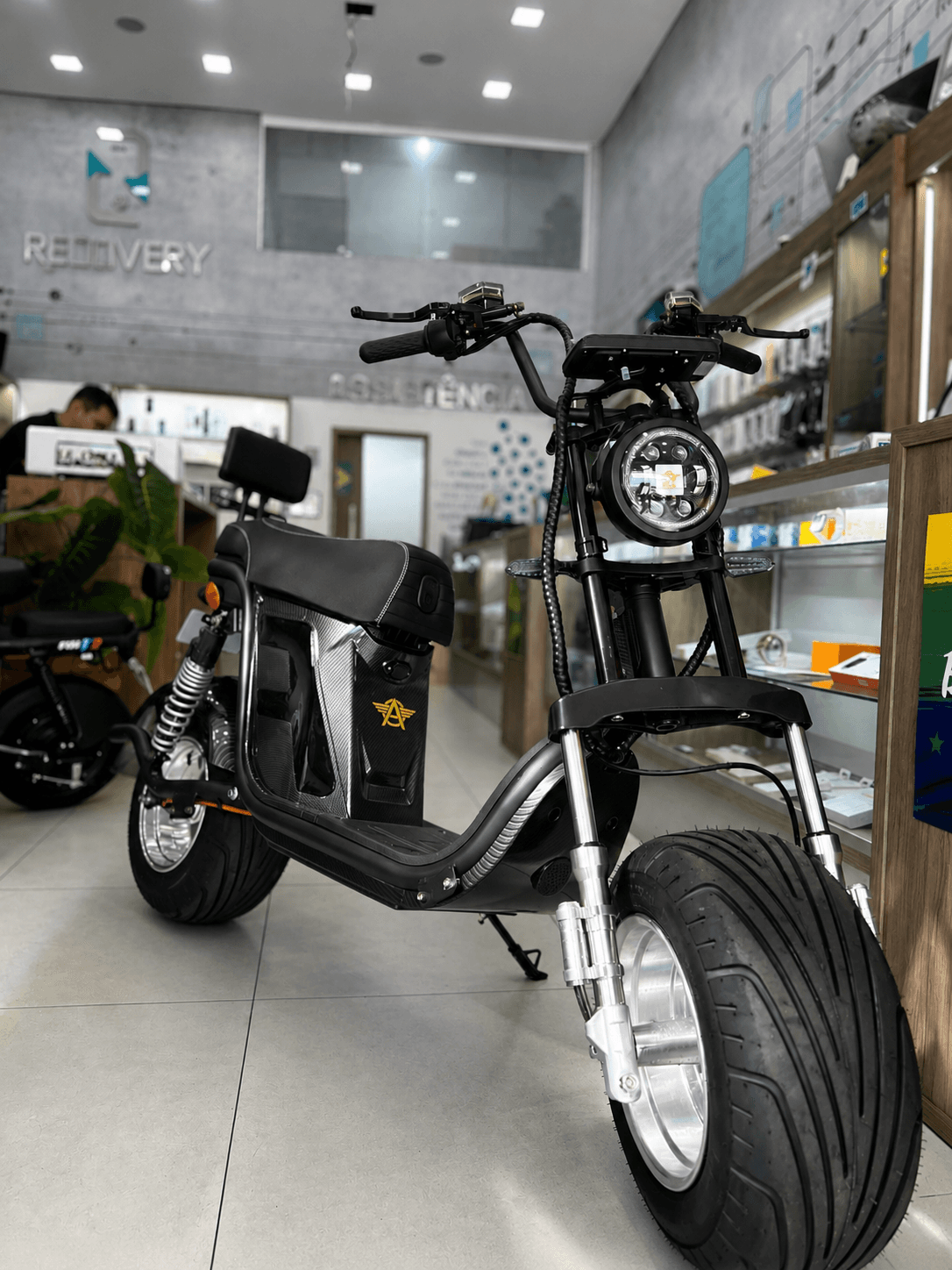Scooter Elétrica Chopper 1000W